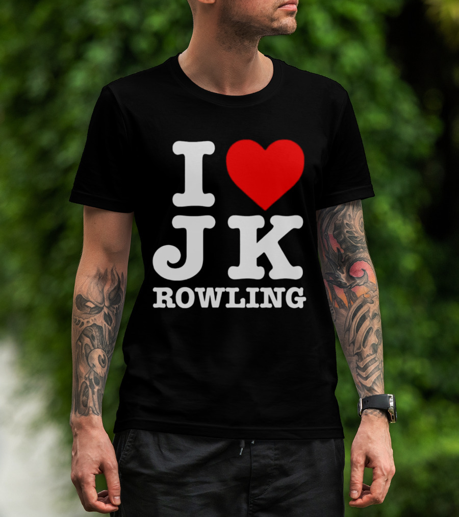 I Love Jk Rowling T-Shirt