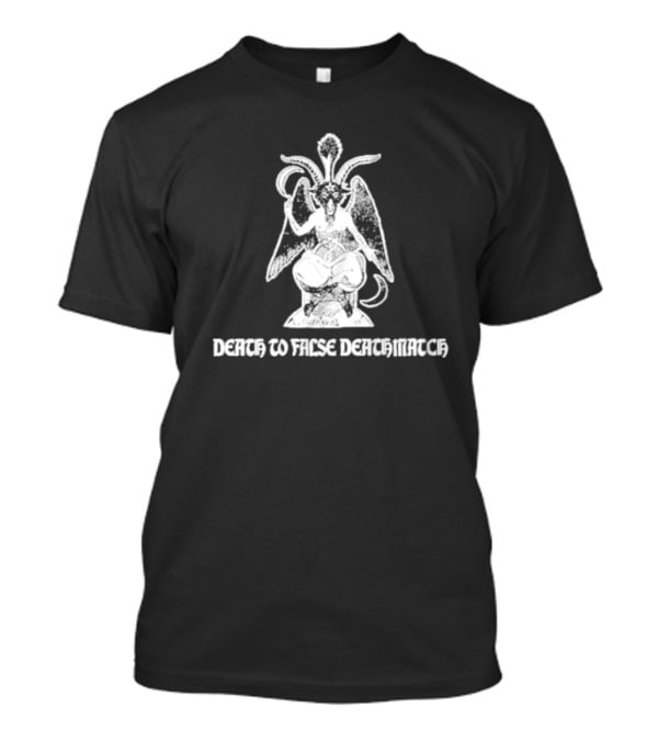 Death To False Deathmatch Angel Goat’s Head T-Shirt