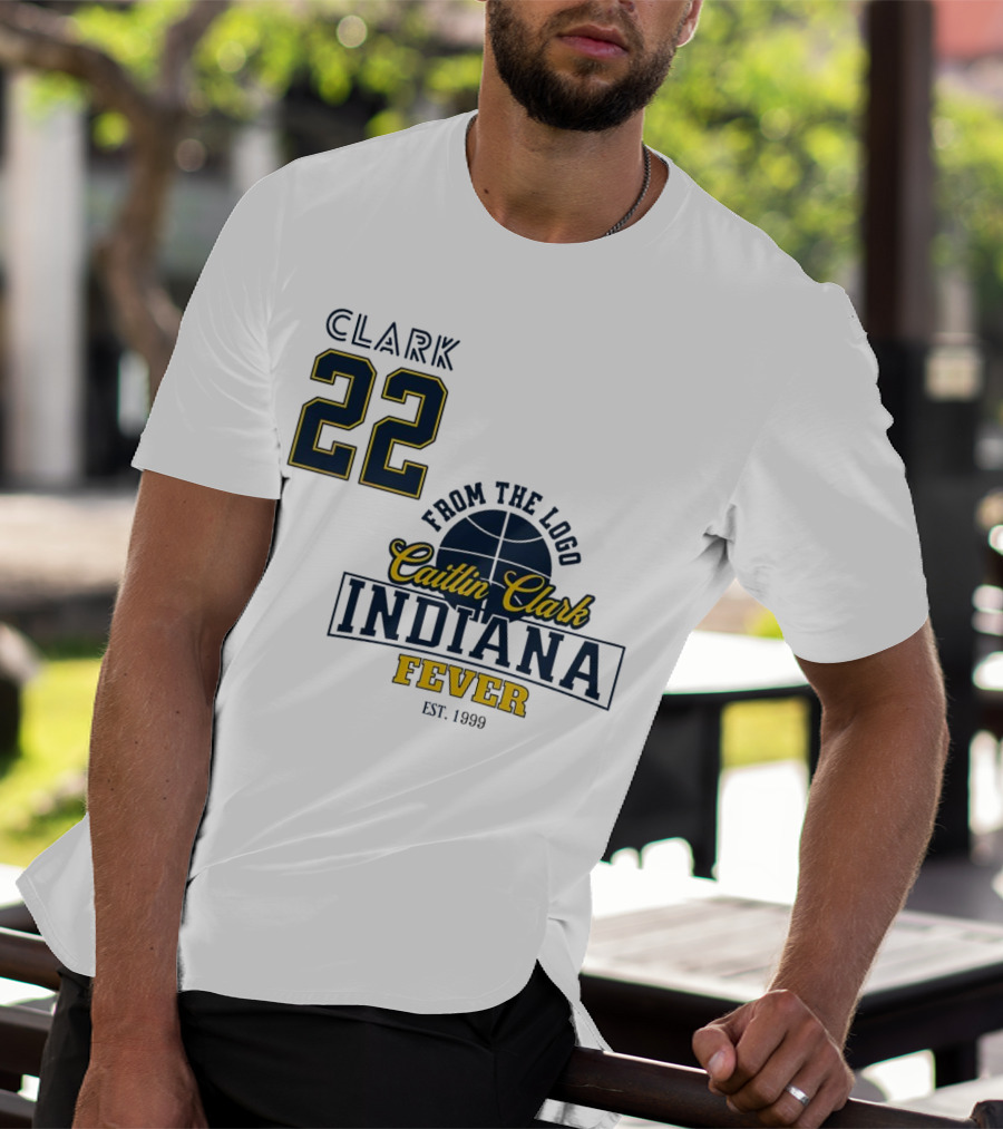Clark 22 From The Logo Caitlin Clark Indiana Fever Est. 1999 Basketball T-Shirt