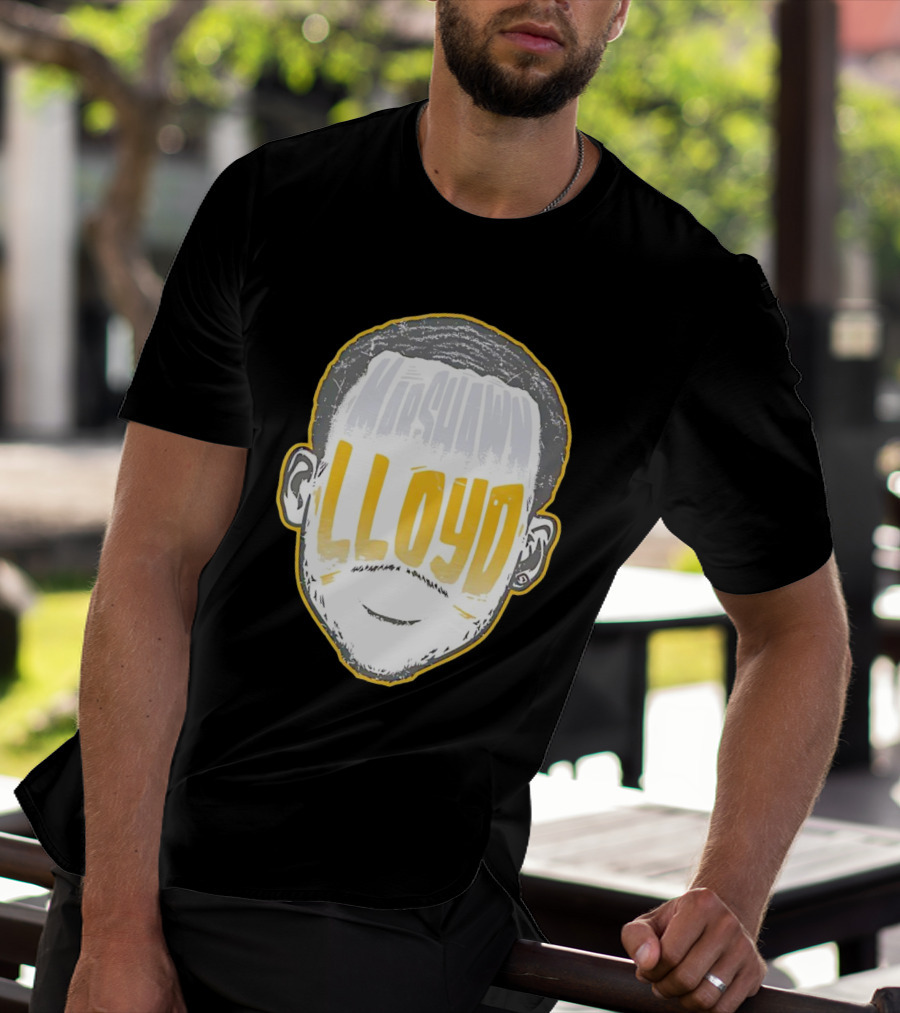 MarShawn Lloyd Face Illustration Football Packers Influence T-Shirt