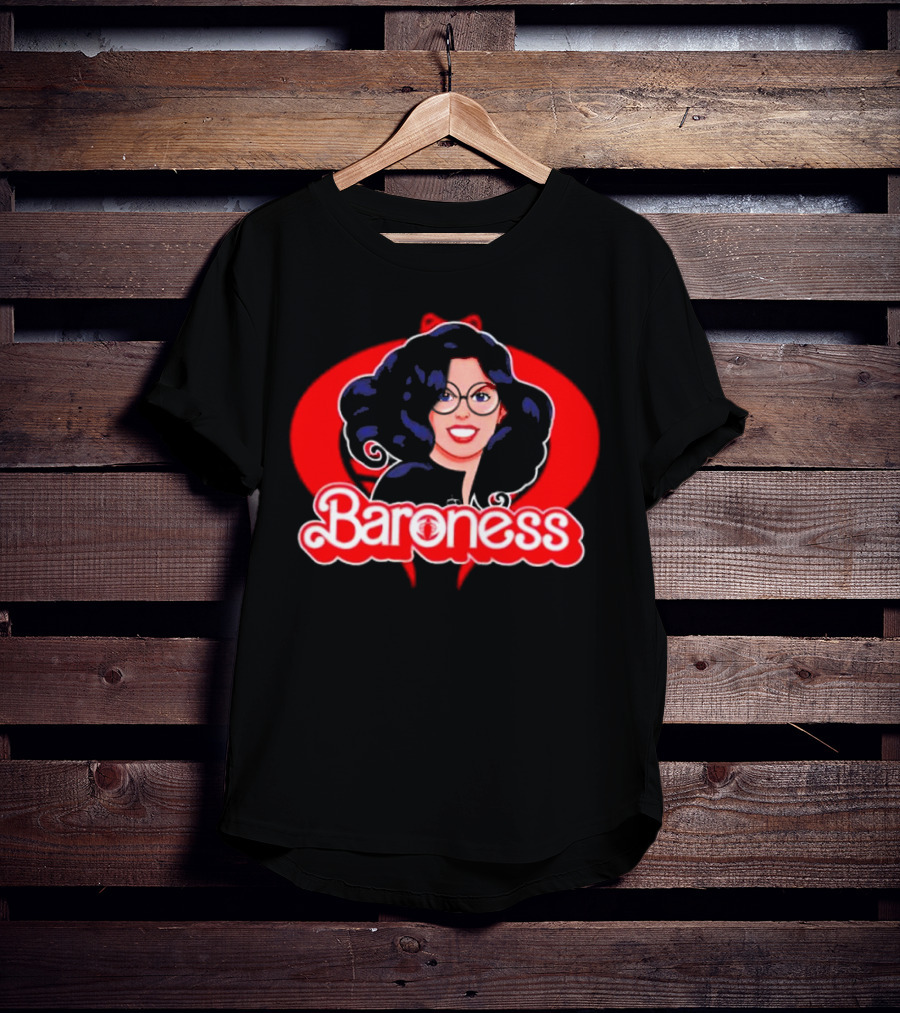 Baroness Cobra Femme Fatale Icon With Glasses T-Shirt