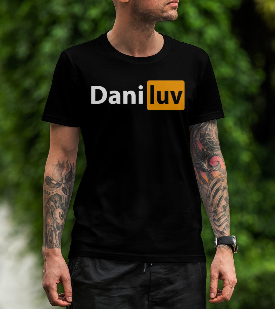 Dani Luv Black T-Shirt