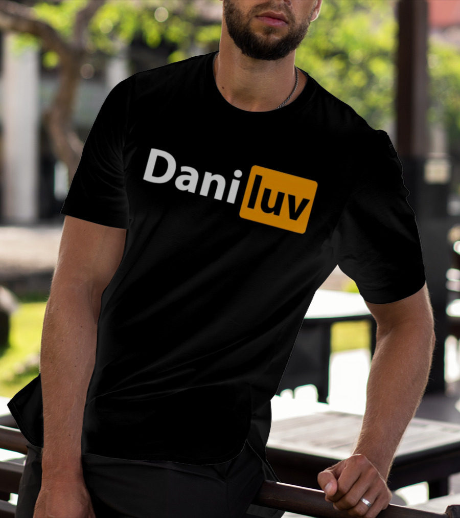 Dani Luv Black T-Shirt