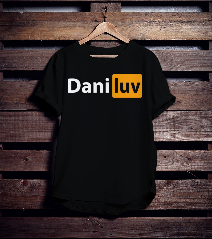 Dani Luv Black T-Shirt