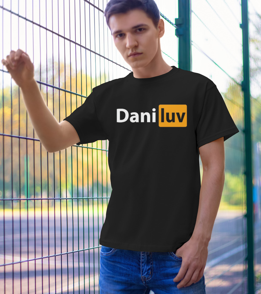 Dani Luv Black T-Shirt