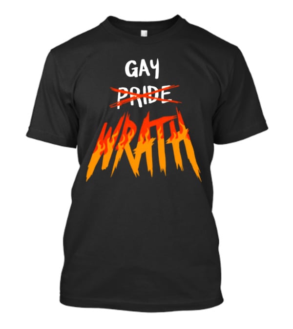 Mars Heyward Gay Pride Wrath T-Shirt