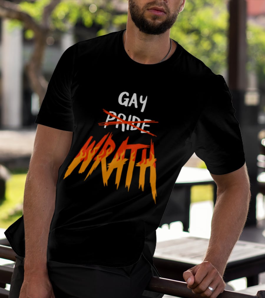 Mars Heyward Gay Pride Wrath T-Shirt