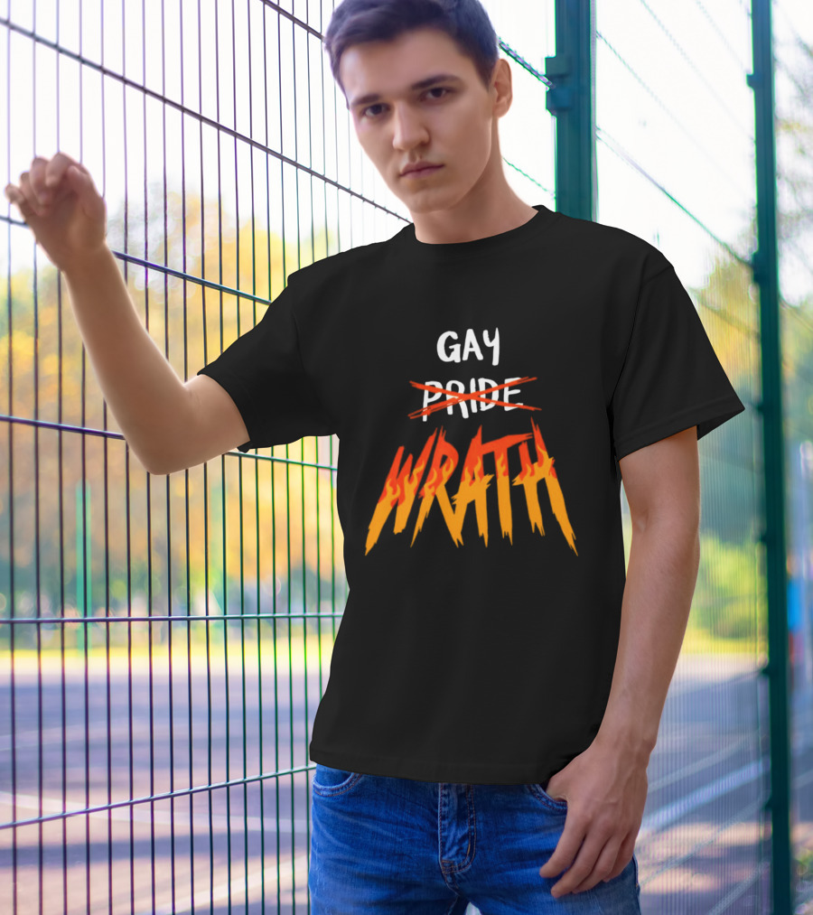 Mars Heyward Gay Pride Wrath T-Shirt