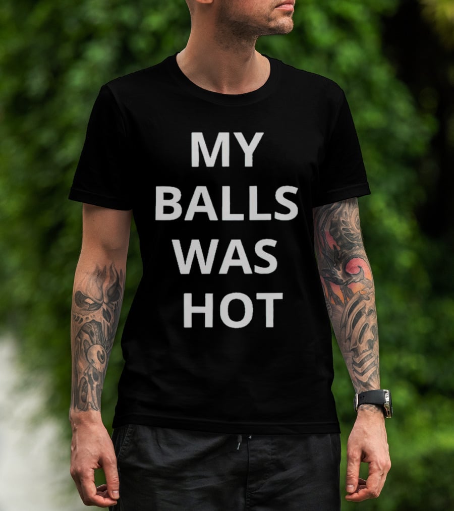 Derrick Lewis My Balls Was Hot UFC T-Shirt