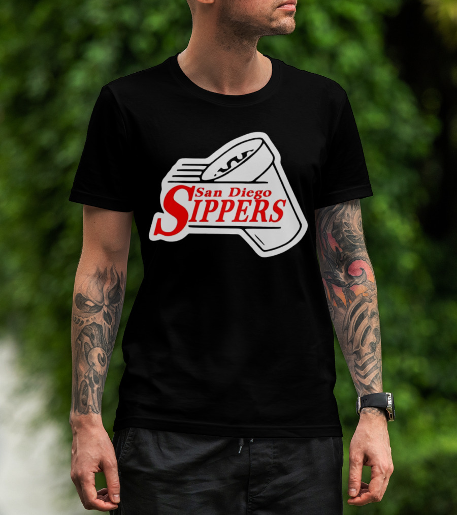 San Diego Sippers Speed Drinkers Club Cup T-Shirt