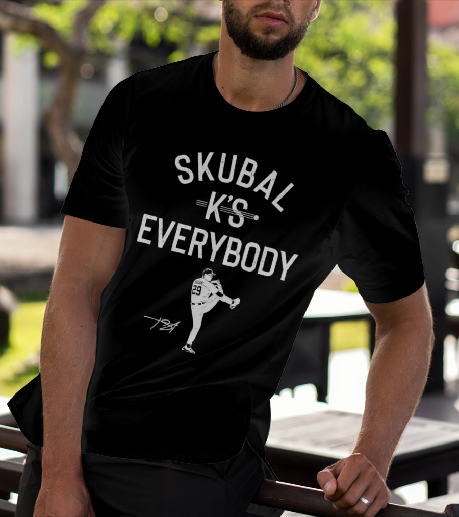 Skubal K's Everybody Number 29 Pitcher Stance T-Shirt