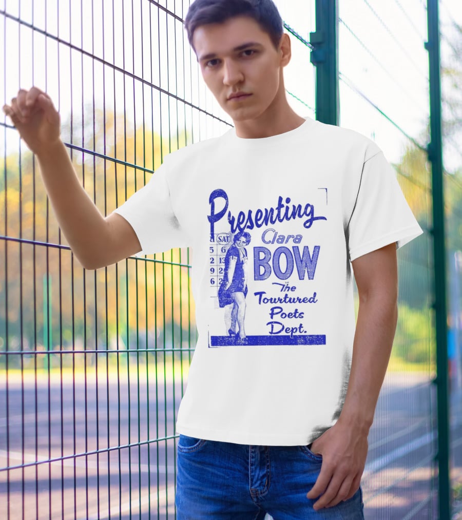 Presenting Clara Bow The Tortured Poets Dept T-Shirt