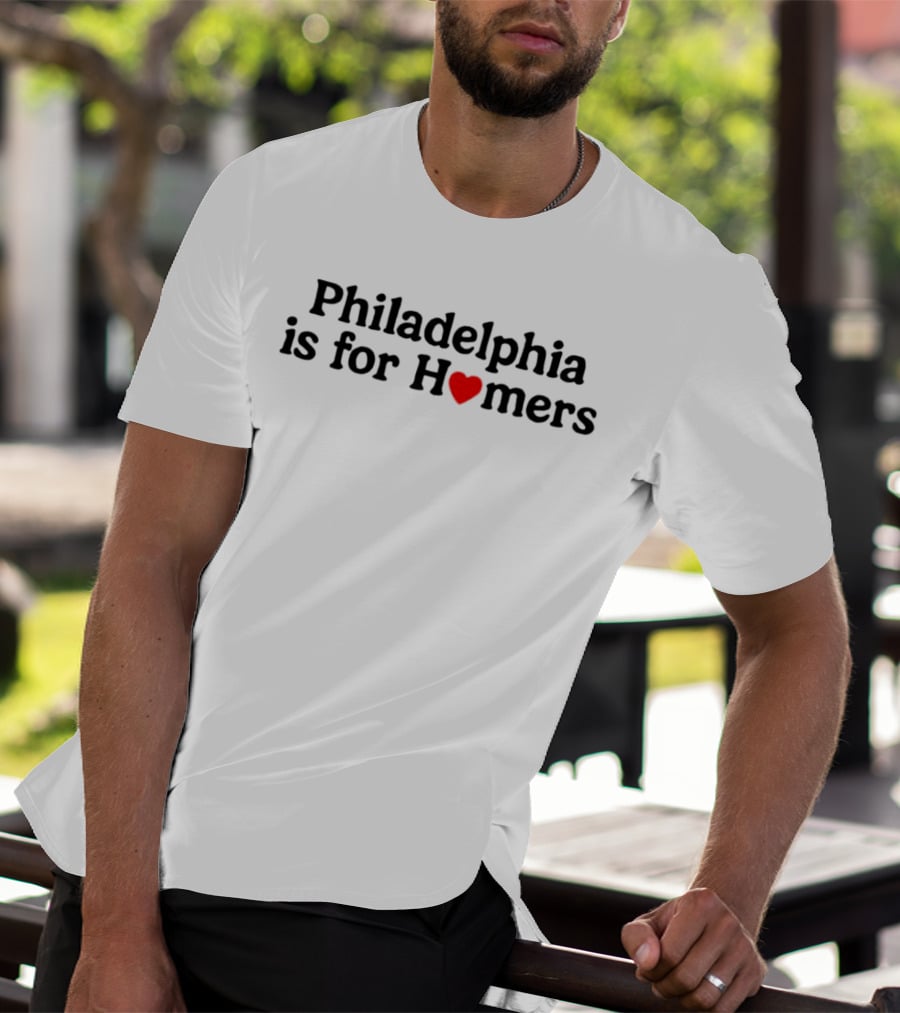 Alec Bohm Philadelphia Is For Homers T-Shirt