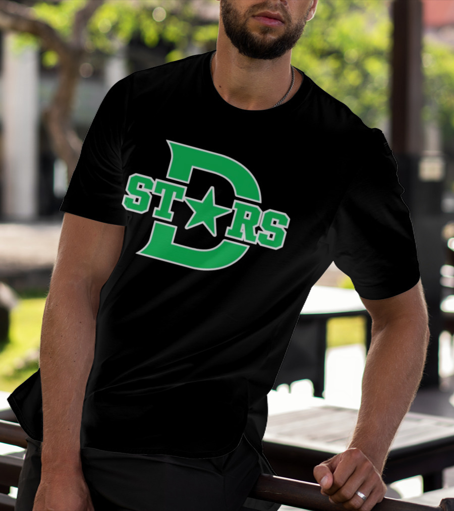 Dallas Stars NHL Hockey Team Logo ST★RS D T-Shirt