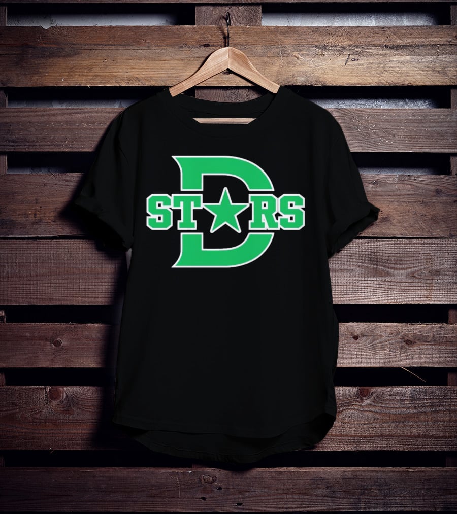 Dallas Stars NHL Hockey Team Logo ST★RS D T-Shirt