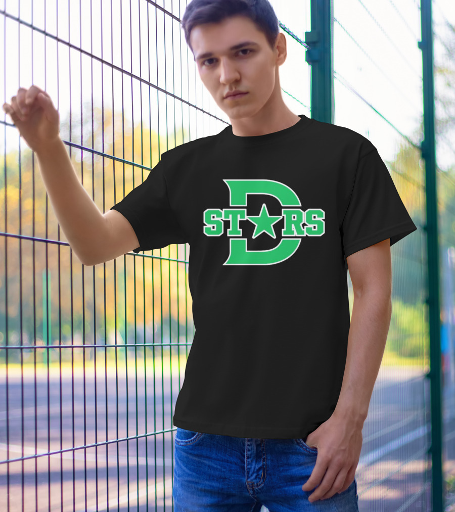 Dallas Stars NHL Hockey Team Logo ST★RS D T-Shirt