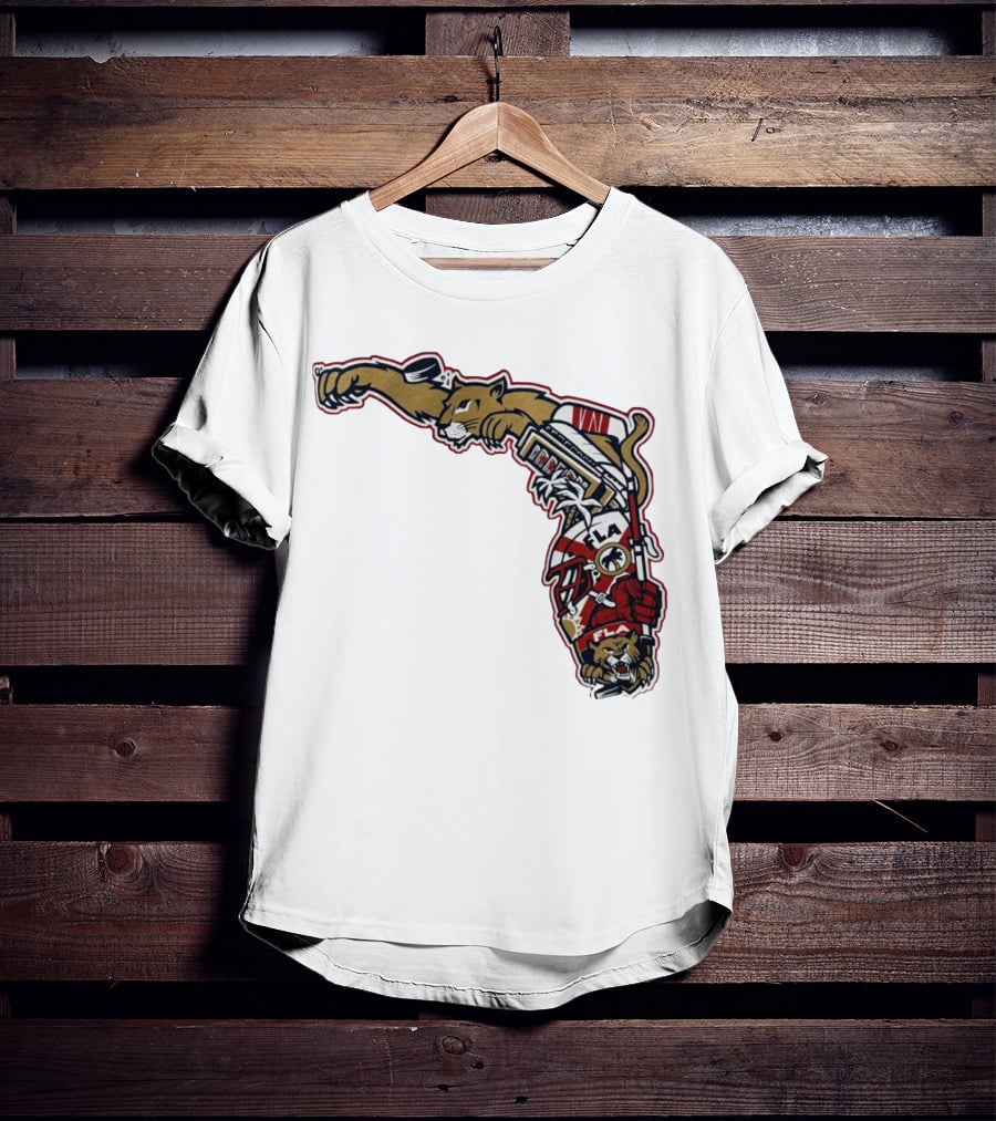 Florida Panthers Let's Hunt State Hockey T-Shirt