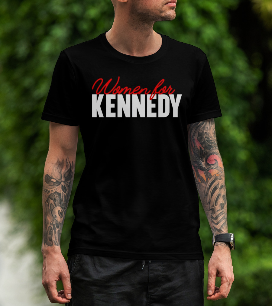 Women For Kennedy Political Campaign Supporters T-Shirt