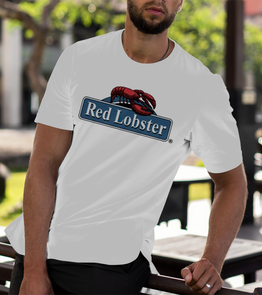 Red Lobster Seafood Restaurant Logo Emblem T-Shirt