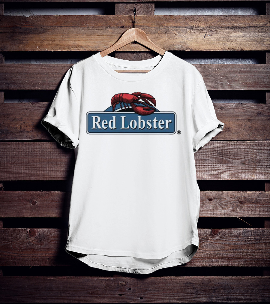 Red Lobster Seafood Restaurant Logo Emblem T-Shirt