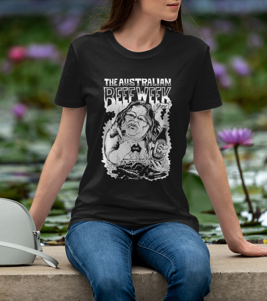 The Australian Beefweek Show Mine Beer And Sausages T-Shirt