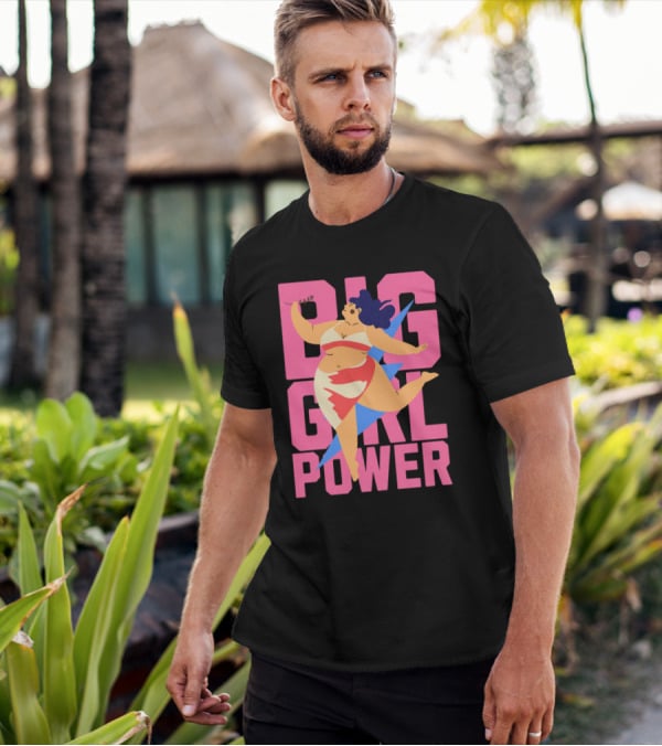 Big Girl Power Strong Empowerment T-Shirt