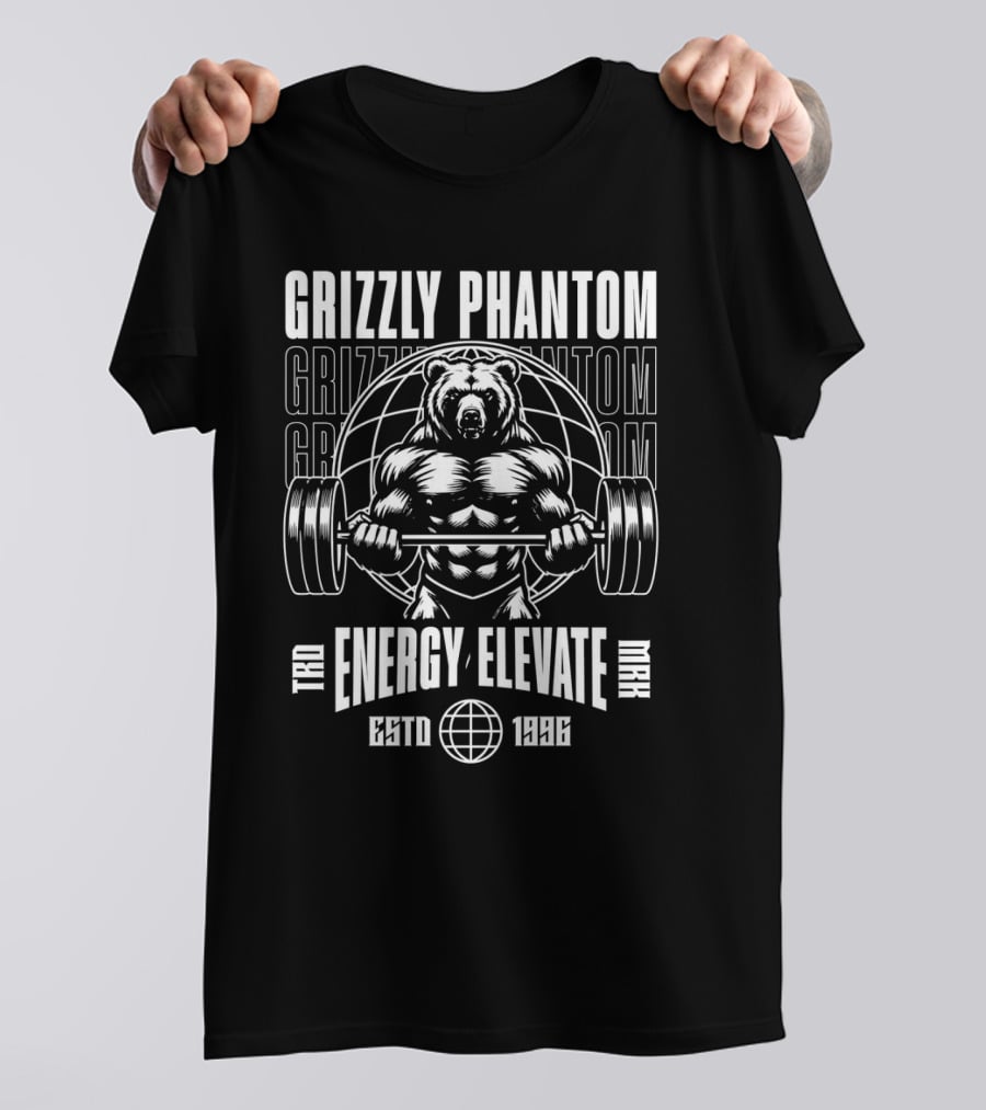 Grizzly Phantom Energy Elevate ESTD 1996 T-Shirt