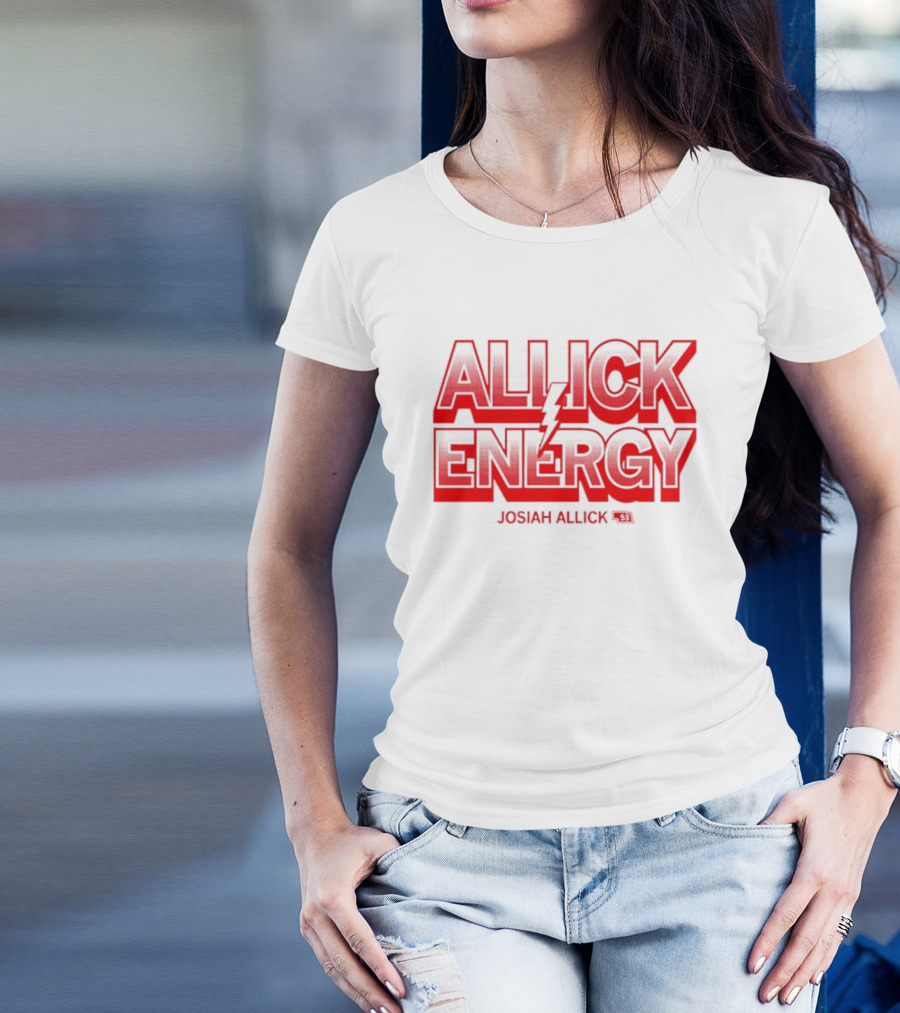 Josiah Allick Energy Allick E.N.E.R.G.Y. 31 T-Shirt