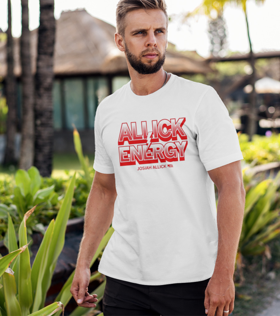 Josiah Allick Energy Allick E.N.E.R.G.Y. 31 T-Shirt