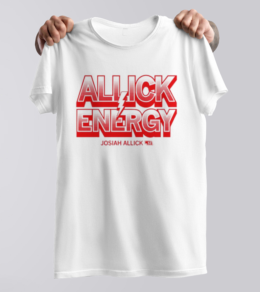 Josiah Allick Energy Allick E.N.E.R.G.Y. 31 T-Shirt