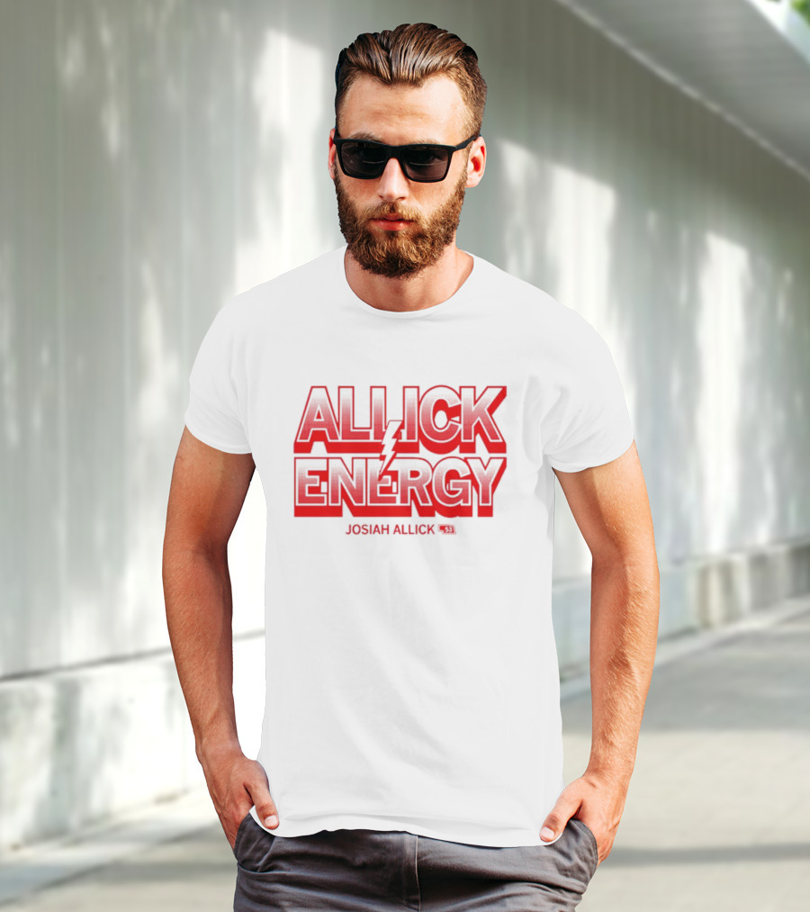 Josiah Allick Energy Allick E.N.E.R.G.Y. 31 T-Shirt