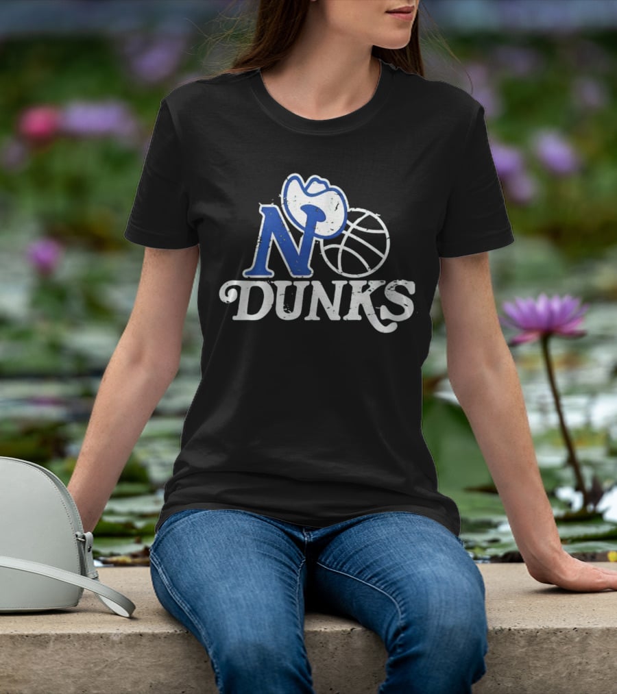 Dallas Mavericks No Dunks Cowboy Basketball T-Shirt
