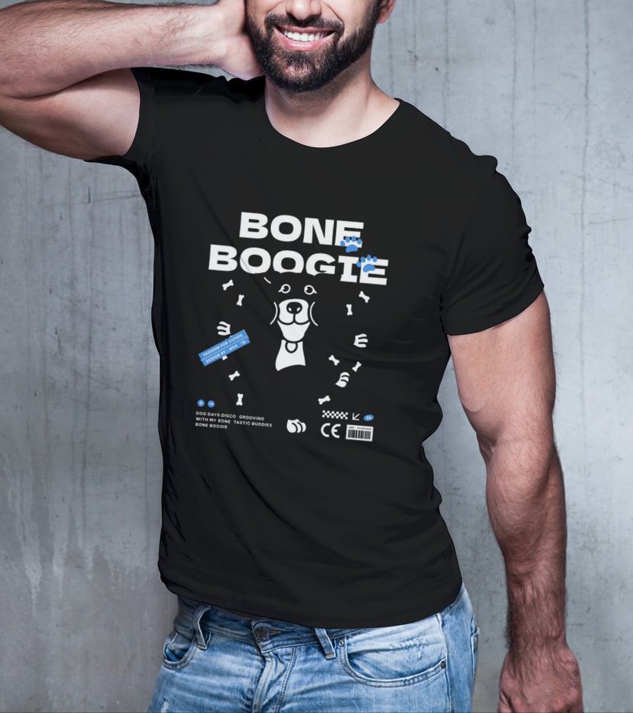Bone Boogie Dog Days Disco Grooving With My Bone Tastic Buddies T-Shirt