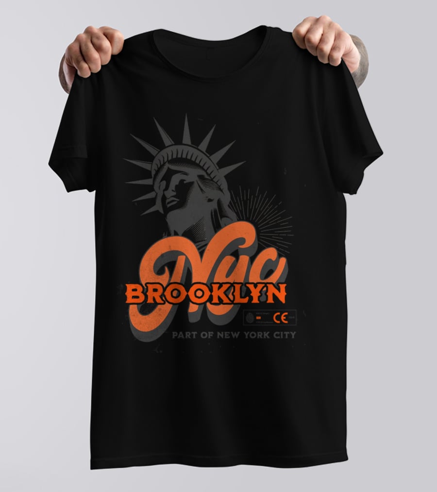 NYC Brooklyn Part Of New York City Statue Of Liberty T-Shirt