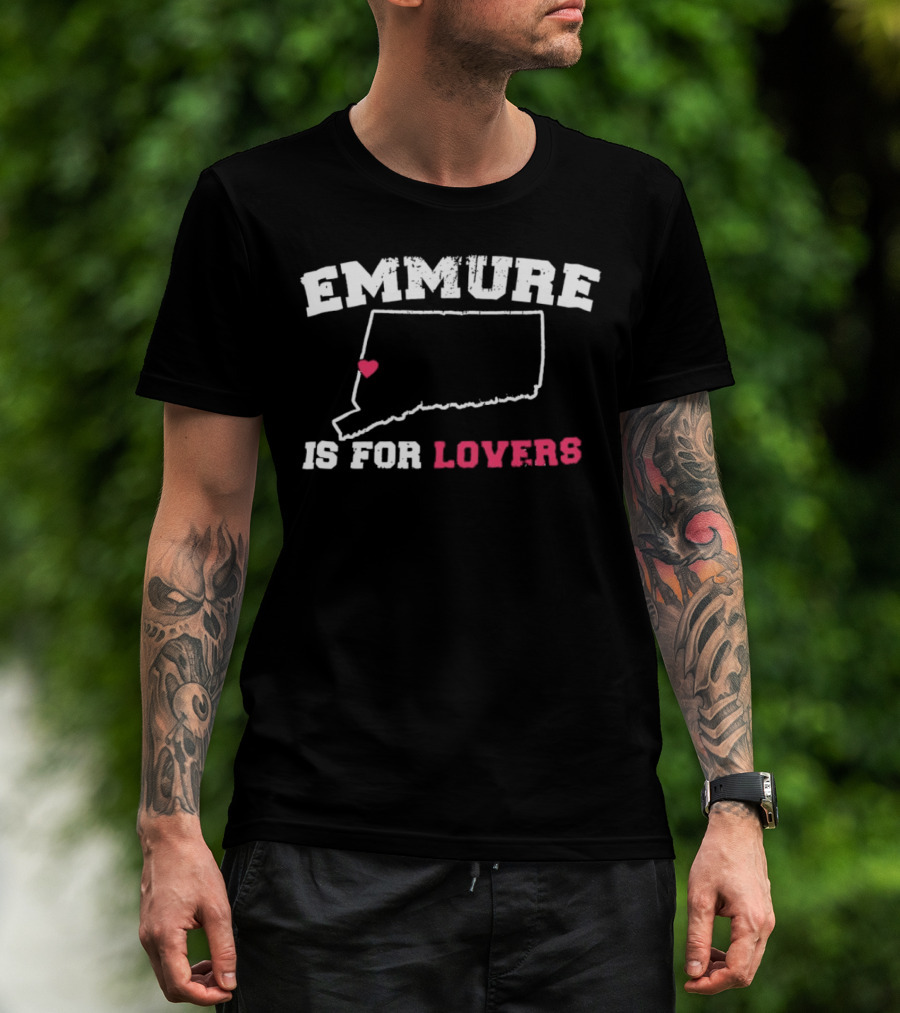 Emmure Is For Lovers Connecticut Heart Location T-Shirt