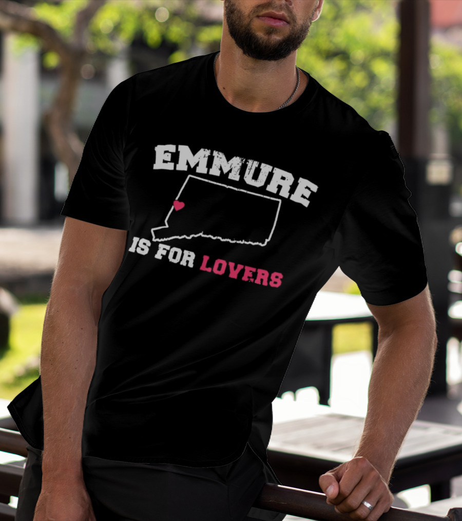 Emmure Is For Lovers Connecticut Heart Location T-Shirt
