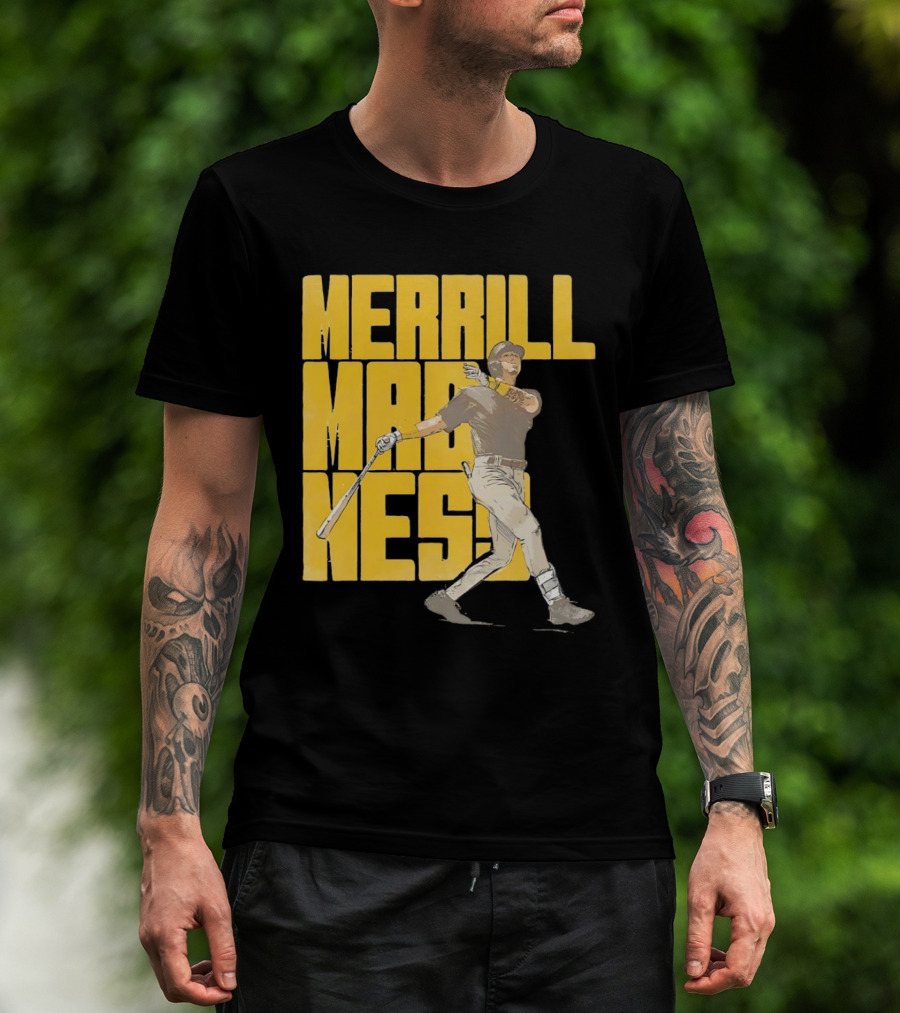 Merrill Madness San Diego Padres Baseball Jackson T-Shirt