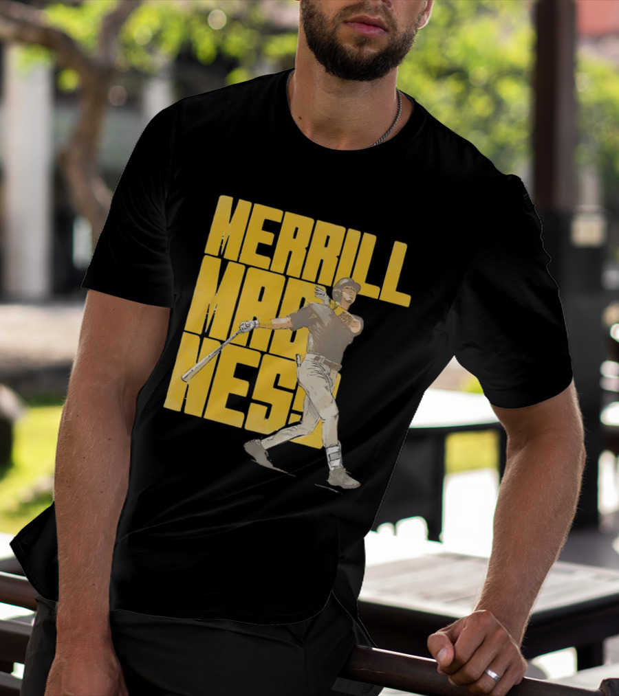 Merrill Madness San Diego Padres Baseball Jackson T-Shirt