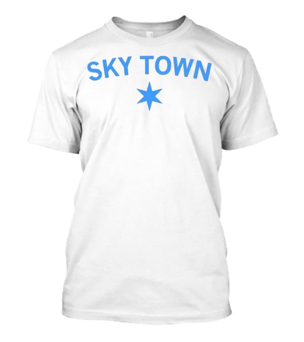 SKY TOWN Blue Star T-Shirt