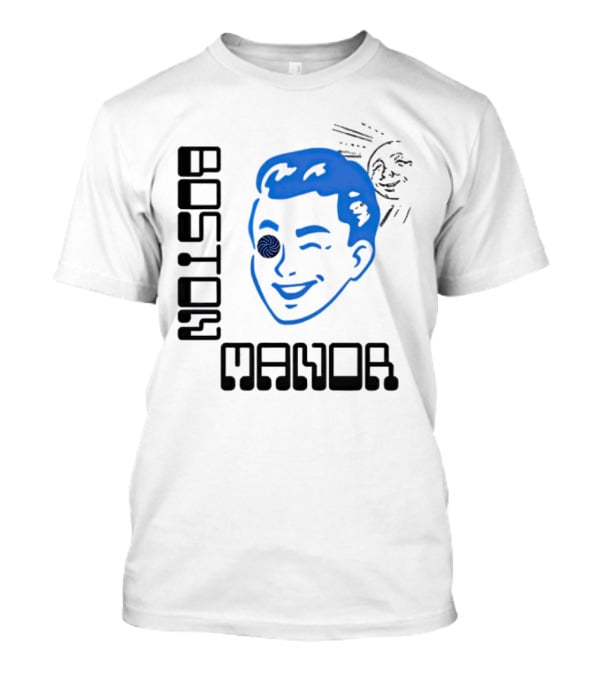 Boston Manor Sundiver Spiral Eye Winking Face T-Shirt