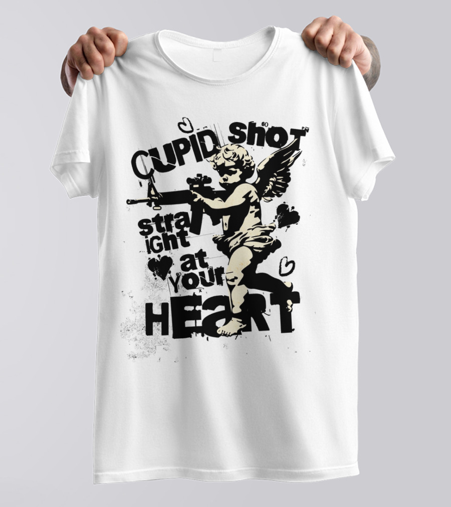 Cupid Shot Straight At Your Heart T-Shirt