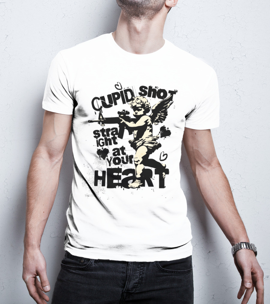 Cupid Shot Straight At Your Heart T-Shirt