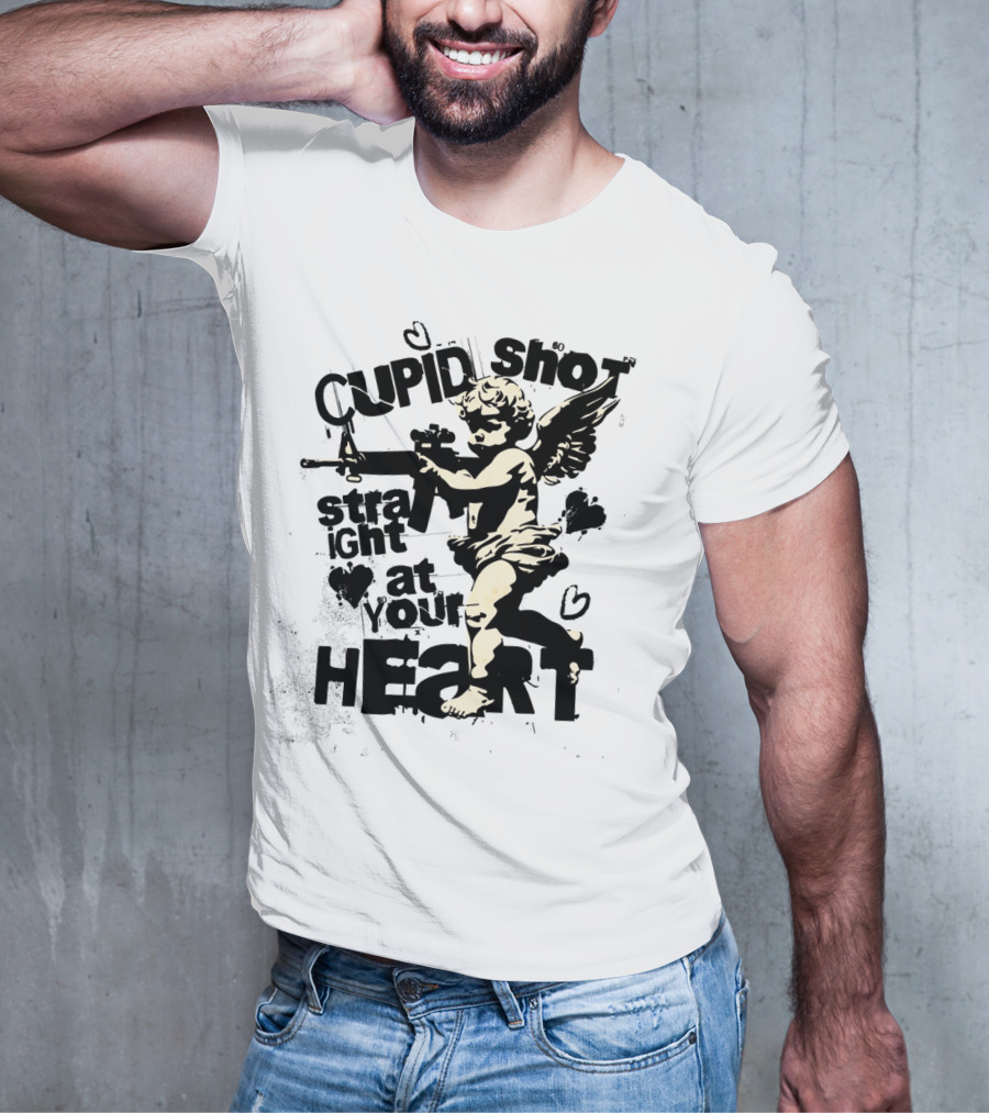 Cupid Shot Straight At Your Heart T-Shirt