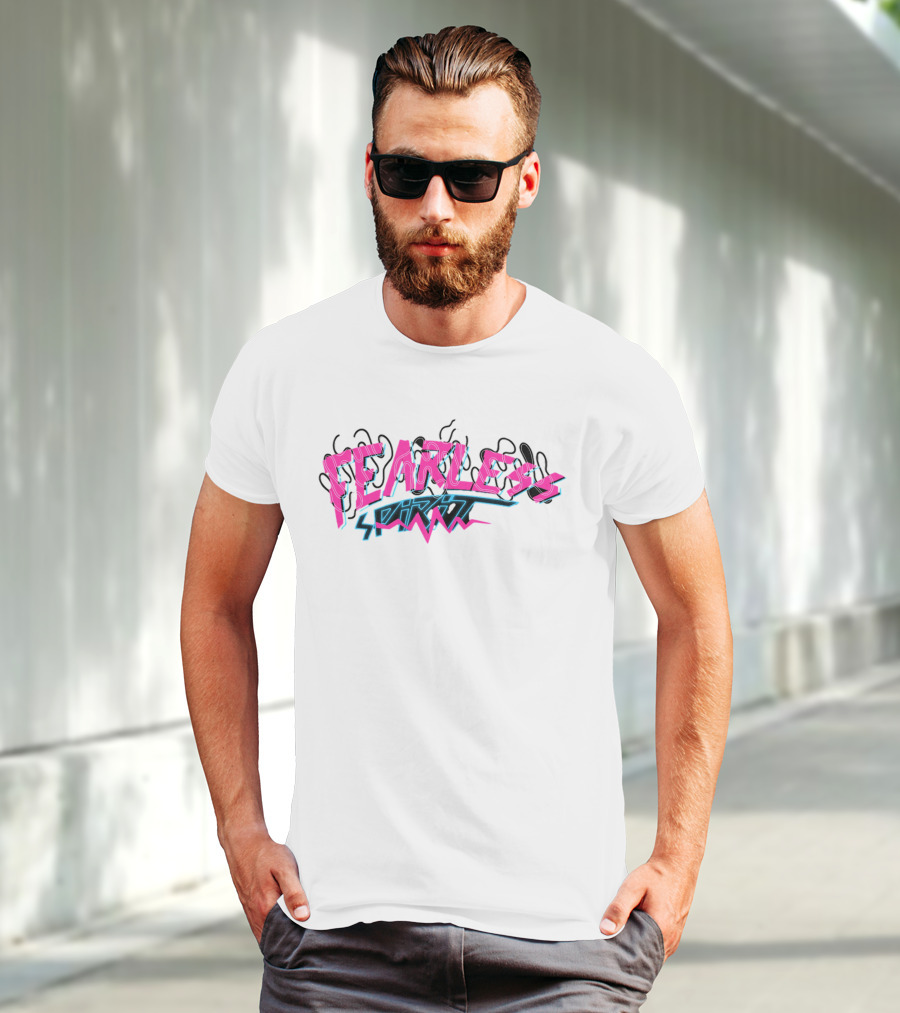 Fearless Spirit Retro Neon T-Shirt