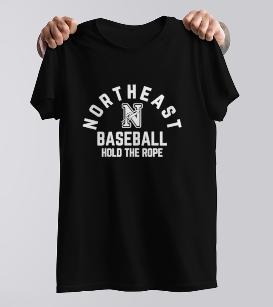 Northeast Baseball Hold The Rope N Emblem T-Shirt