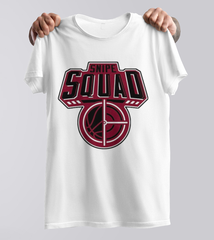 Toronto Raptors Snipe Squad Basketball Target T-Shirt