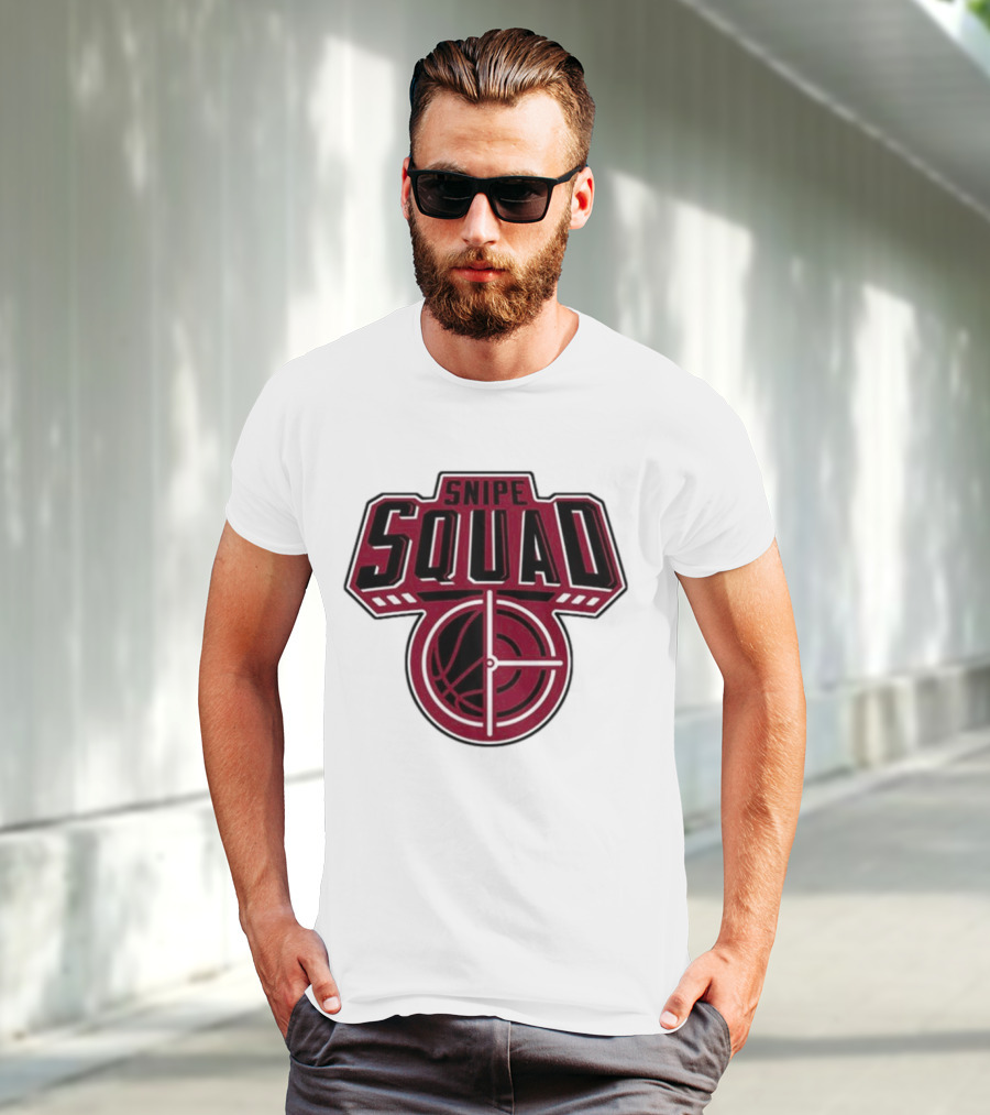 Toronto Raptors Snipe Squad Basketball Target T-Shirt