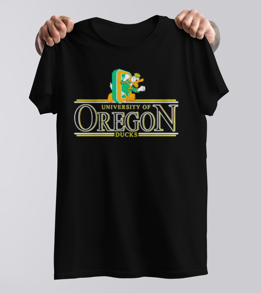 University Of Oregon Ducks Vintage 90s Iconic Mascot T-Shirt