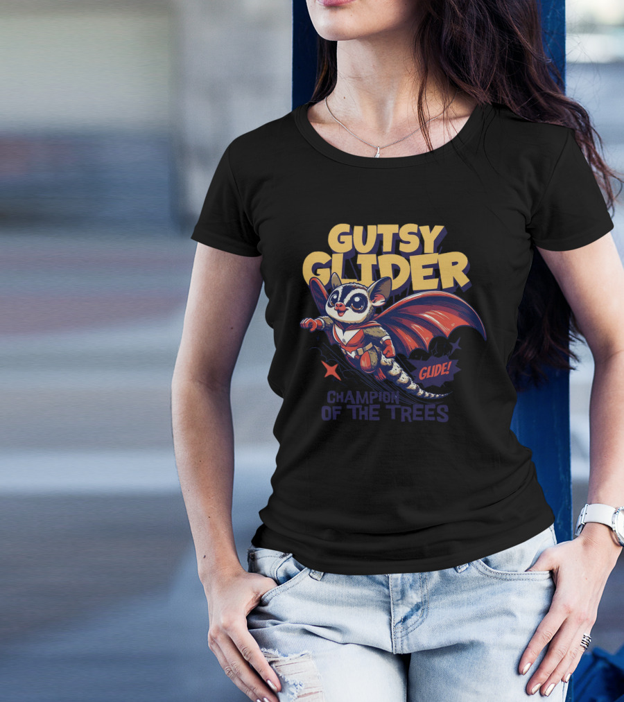 Gutsy Glider Glide Champion Of The Trees T-Shirt