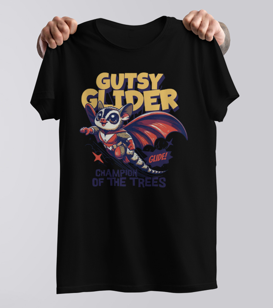 Gutsy Glider Glide Champion Of The Trees T-Shirt